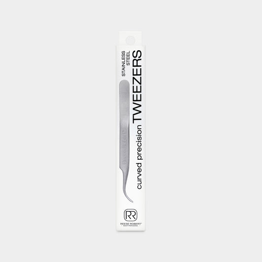 PRECISION STAINLESS STEEL CURVED TWEEZERS