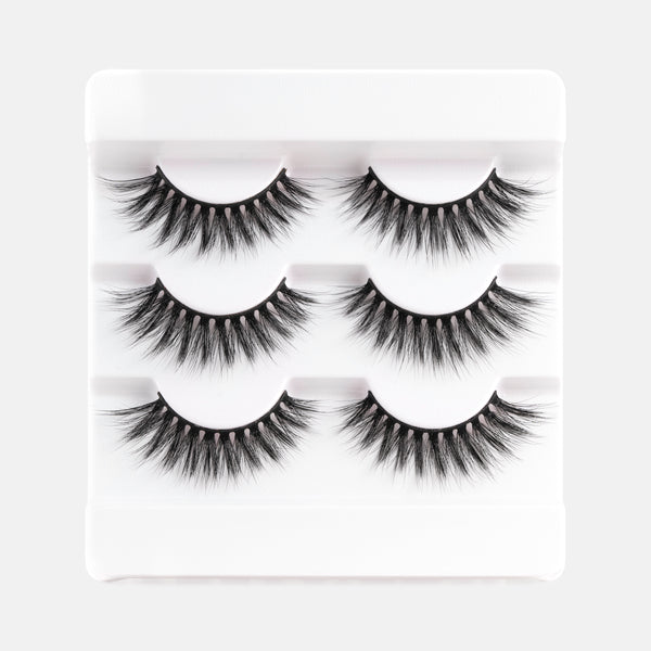 Valerie Faux Fur Multi-Dimensional Lashes 3 Pairs 2501013