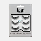 Faux Fur Multi-Dimensional Lashes 3 Pairs 2601013