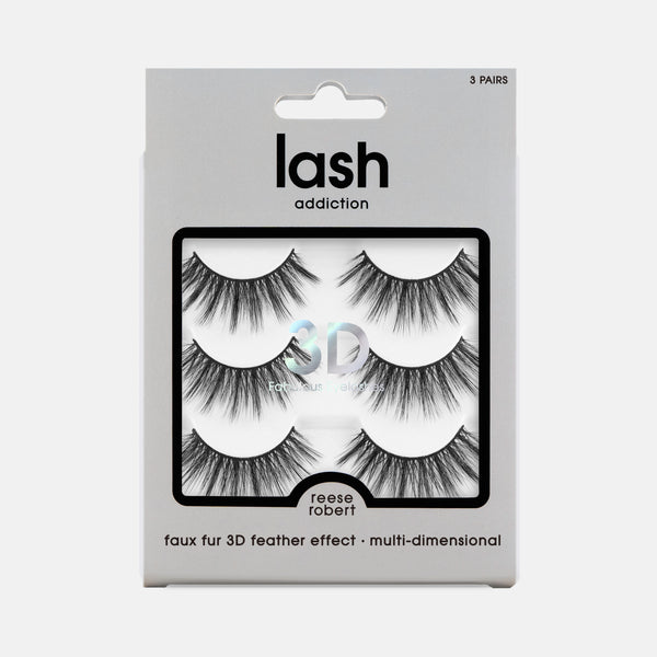 Faux Fur Multi-Dimensional Lashes 3 Pairs 2601053