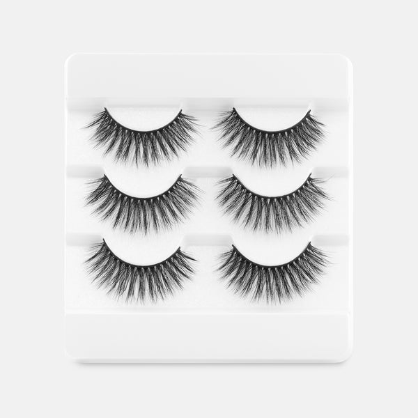 Amelia Faux Fur Multi-Dimensional Lashes 3 Pairs 2601073