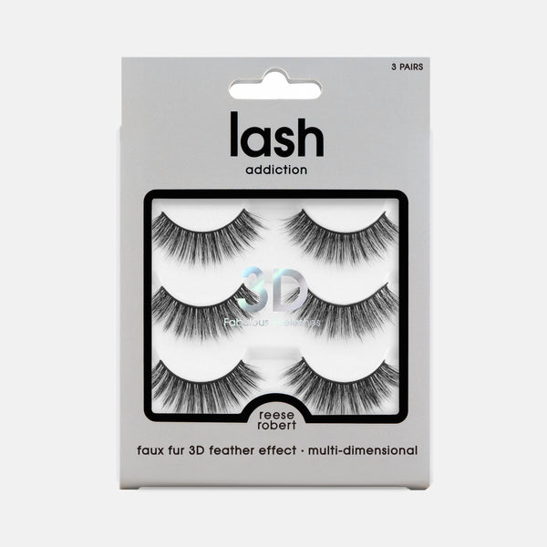 Faux Fur Multi-Dimensional Lashes 3 Pairs 2601103