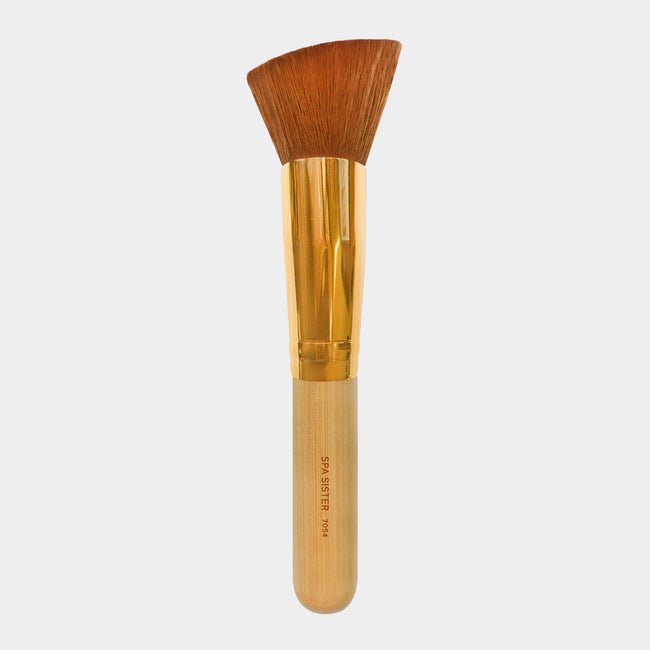 Angled Flat Kabuki Brush - Vegan