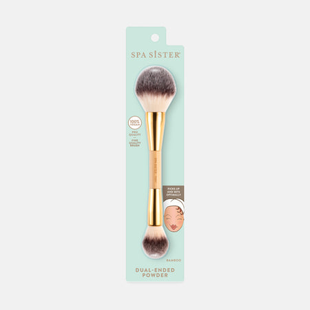 Pro Brow Scissor Spoolie Set 2PK - Vegan Bamboo Brush