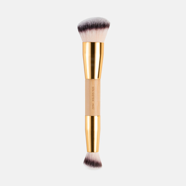 Dual-Ended Concealer/Foundation - Vegan Bamboo Brush