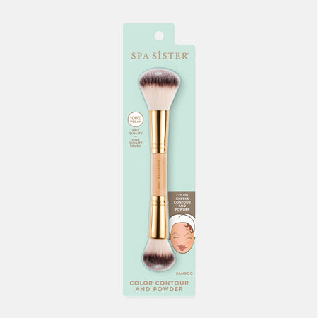 Dual-Ended Pro Face - Vegan Bamboo Brush