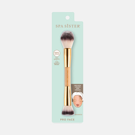 Dual-Ended Sculpt Duo - Vegan Bamboo Brush