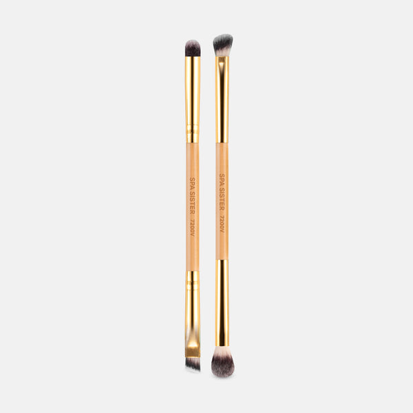 Dual-Ended Eye Set 2PK - Vegan Bamboo Brushes