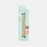 Dual-Ended Eye Set 2PK - Vegan Bamboo Brushes